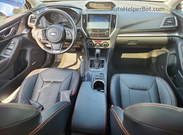 JF2GTANC0KH202499 2019 SUBARU CROSSTREK Blue Vista del salpicadero