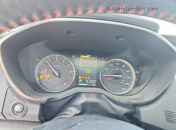 JF2GTANC0KH202499 2019 SUBARU CROSSTREK Blue Vista del cuadro de instrumentos