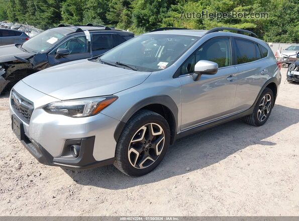 JF2GTANC0KH296755 2019 SUBARU CROSSTREK Silver Առջևի ձախ երեք քառորդ տեսարան