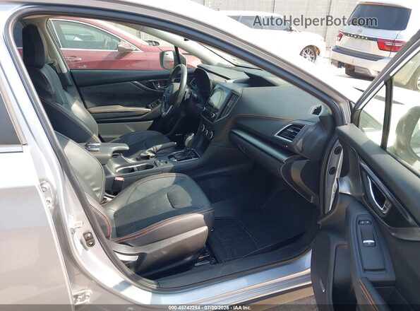 JF2GTANC0KH296755 2019 SUBARU CROSSTREK Silver Սալոնի դիմացի տեսք