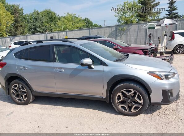 JF2GTANC0KH296755 2019 SUBARU CROSSTREK Silver Սալոնի հետևի տեսք