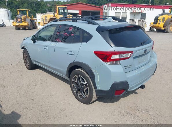 JF2GTANC2K8342537 2019 SUBARU CROSSTREK Light Blue Rear left