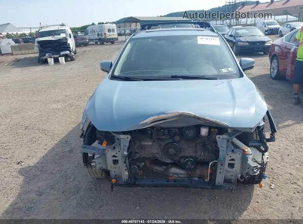JF2GTANC2K8342537 2019 SUBARU CROSSTREK Light Blue Instrument cluster view