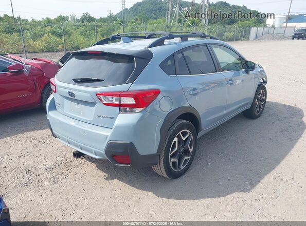 JF2GTANC2K8342537 2019 SUBARU CROSSTREK Light Blue Rear right