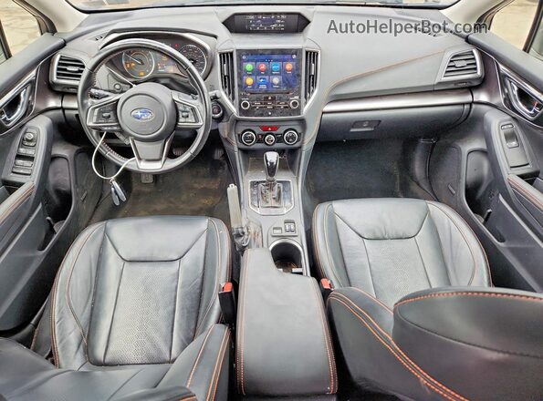 JF2GTANC2K8397196 2019 SUBARU CROSSTREK Черный Вид панели приборов