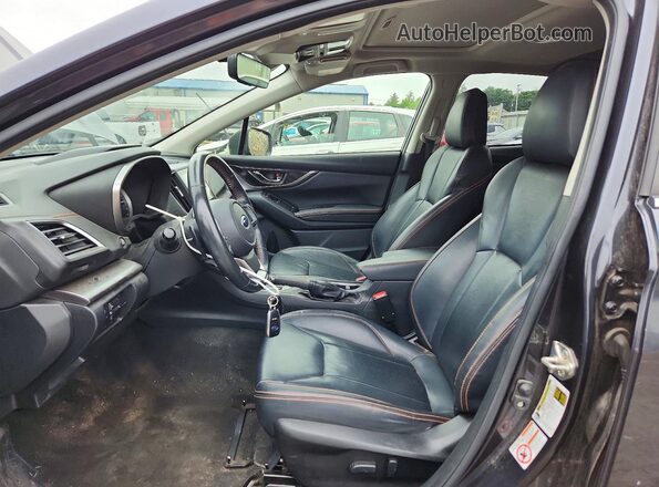 JF2GTANC2K8397196 2019 SUBARU CROSSTREK Черный Вид салона спереди