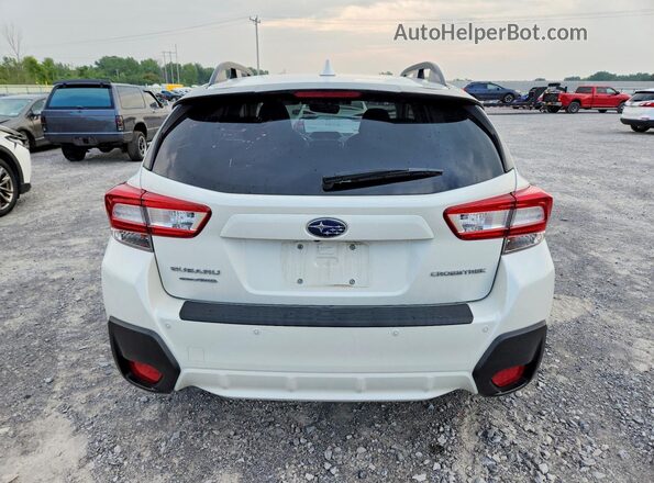 JF2GTANC3K8267864 2019 SUBARU CROSSTREK White უკანა ხედი