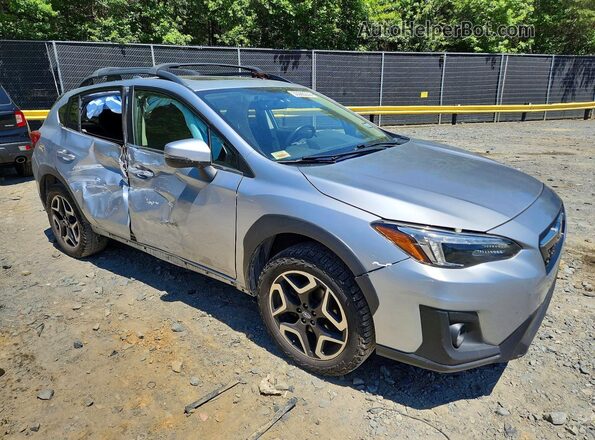 JF2GTANC3KH356463 2019 SUBARU CROSSTREK Silver Front right