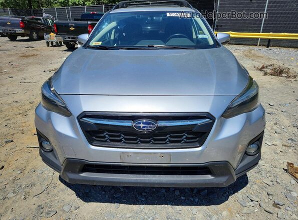 JF2GTANC3KH356463 2019 SUBARU CROSSTREK Silver Front view