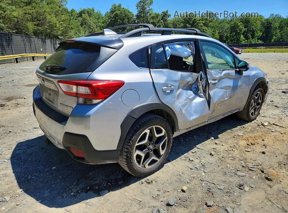 JF2GTANC3KH356463 2019 SUBARU CROSSTREK Silver Rear right