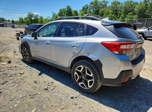 JF2GTANC3KH356463 2019 SUBARU CROSSTREK Silver Rear left