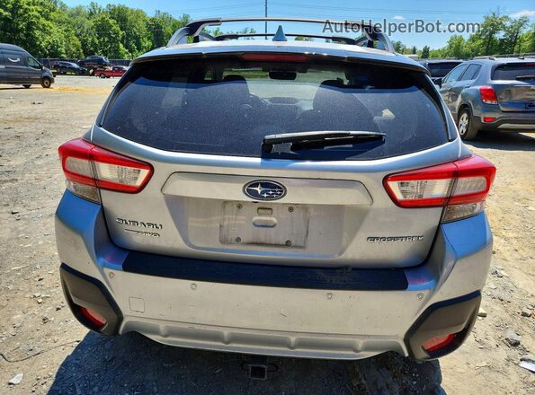 JF2GTANC3KH356463 2019 SUBARU CROSSTREK Silver Rear view