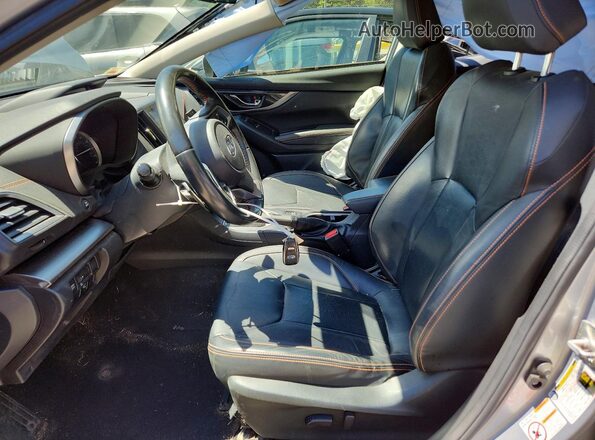 JF2GTANC3KH356463 2019 SUBARU CROSSTREK Silver Front interior view