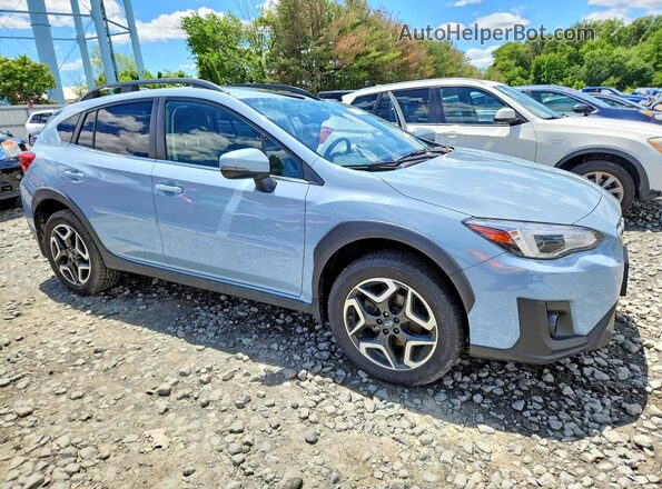 JF2GTANC3L8221808 2020 SUBARU CROSSTREK Синий Передняя правая четверть