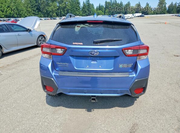 JF2GTANC4L8220828 2020 SUBARU CROSSTREK Blue Vista trasera