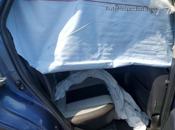 JF2GTANC4L8220828 2020 SUBARU CROSSTREK Blue Vista interior trasera