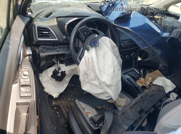 JF2GTANC4L8220828 2020 SUBARU CROSSTREK Blue Vista del salpicadero