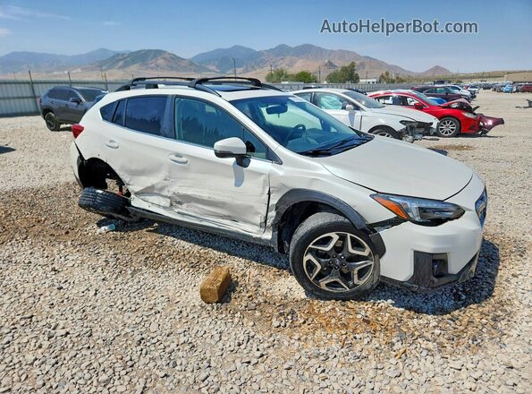 JF2GTANC5KH245669 2019 SUBARU CROSSTREK White Przód prawy