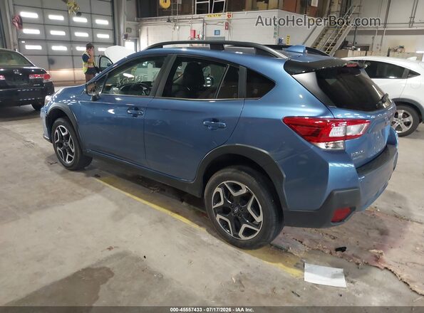 JF2GTANC5KH396043 2019 SUBARU CROSSTREK Blue Հետևի ձախ