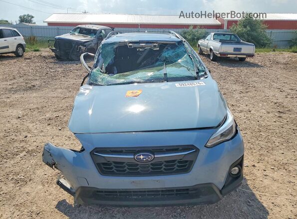 JF2GTANC5L8222894 2020 SUBARU CROSSTREK Blue Vista frontal