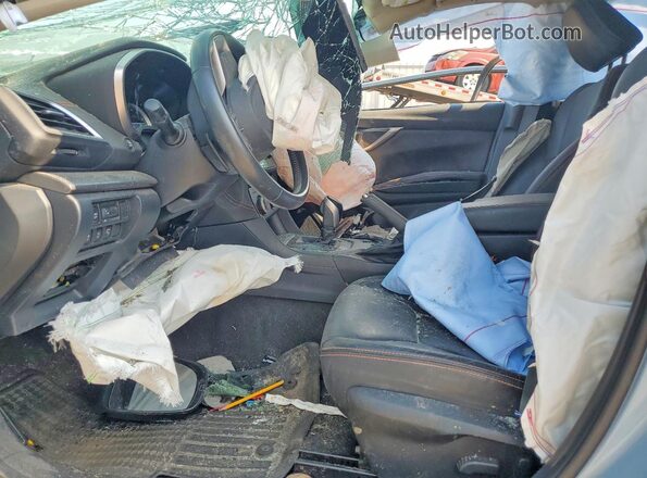 JF2GTANC5L8222894 2020 SUBARU CROSSTREK Blue Vista interior delantera