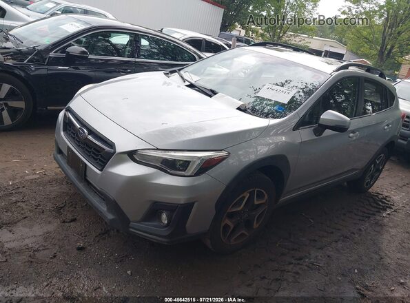 JF2GTANC5L8251053 2020 SUBARU CROSSTREK Gray წინა მარცხენა ხედი სამი მეოთხედიდან