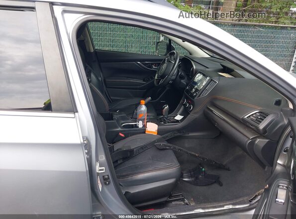 JF2GTANC5L8251053 2020 SUBARU CROSSTREK Gray წინა სალონის ხედი