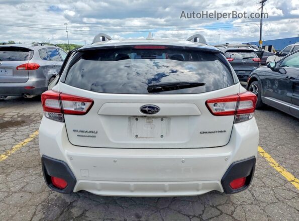 JF2GTANC7K8387537 2019 SUBARU CROSSTREK Белый Вид сзади