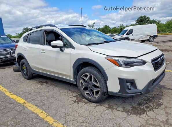 JF2GTANC7K8387537 2019 SUBARU CROSSTREK Белый Передняя правая четверть
