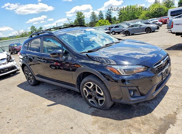 JF2GTANC9K8225490 2019 SUBARU CROSSTREK Черный Передняя правая четверть