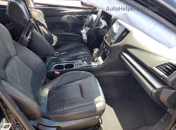 JF2GTANC9K8225490 2019 SUBARU CROSSTREK Черный Вид салона спереди