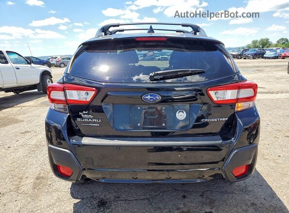 JF2GTANC9K8225490 2019 SUBARU CROSSTREK Черный Вид сзади