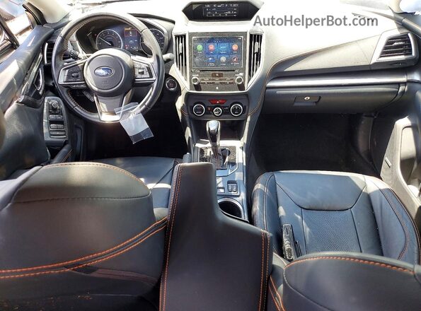 JF2GTANC9K8225490 2019 SUBARU CROSSTREK Черный Вид панели приборов