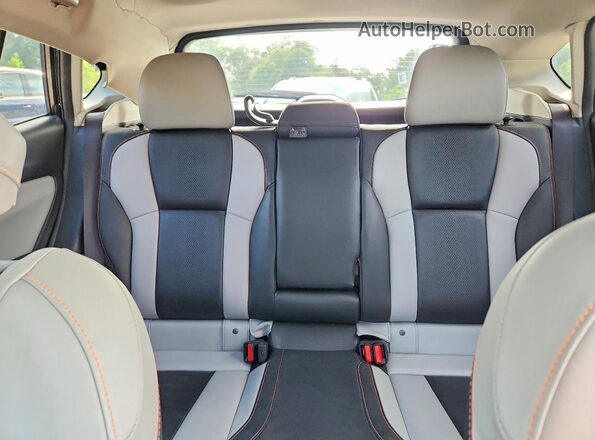 JF2GTANC9KH332247 2019 SUBARU CROSSTREK Gray უკანა სავარძლების ხედი