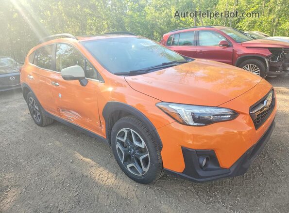 JF2GTANCXK8356217 2019 SUBARU CROSSTREK Оранжевый Передняя правая четверть