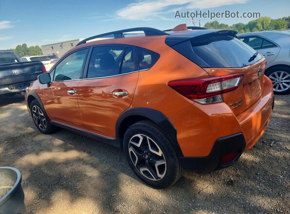 JF2GTANCXK8356217 2019 SUBARU CROSSTREK Оранжевый Задняя левая четверть