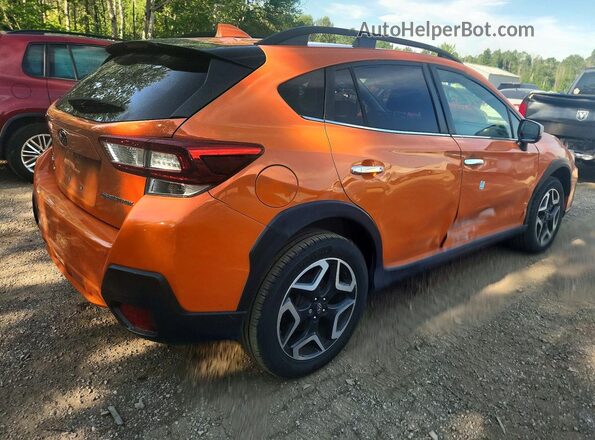 JF2GTANCXK8356217 2019 SUBARU CROSSTREK Оранжевый Задняя правая четверть