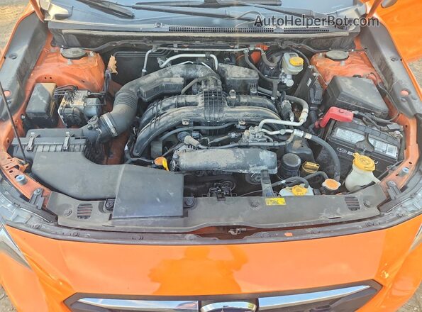 JF2GTANCXK8356217 2019 SUBARU CROSSTREK Оранжевый Вид задней части салона