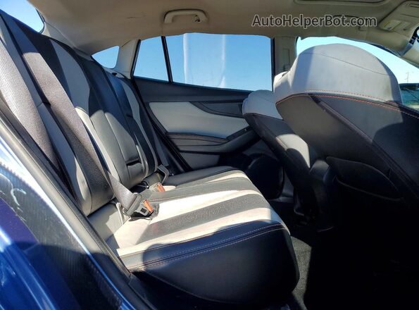 JF2GTANCXKH366505 2019 SUBARU CROSSTREK Синий Вид задних сидений