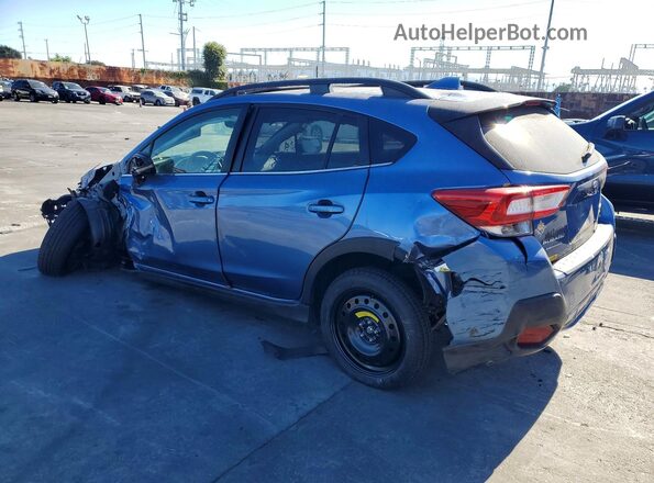 JF2GTANCXKH366505 2019 SUBARU CROSSTREK Синий Задняя левая четверть