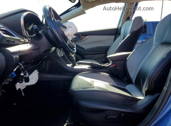 JF2GTANCXKH366505 2019 SUBARU CROSSTREK Синий Вид салона спереди