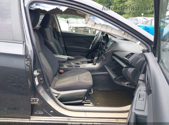 JF2GTAPC0L8207295 2020 SUBARU CROSSTREK Gray წინა სალონის ხედი