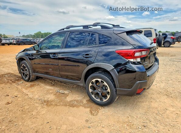 JF2GTAPC0M8207556 2021 SUBARU CROSSTREK Black Rear left