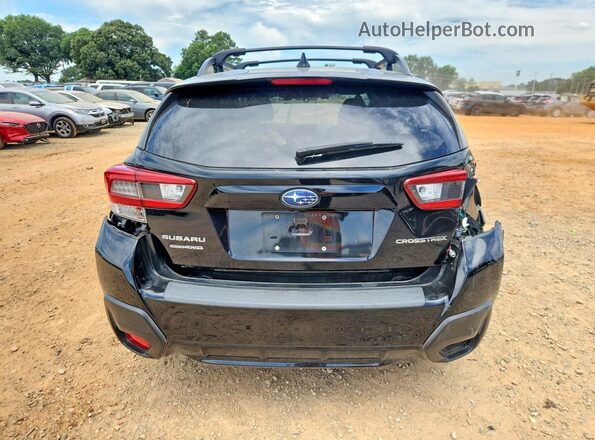 JF2GTAPC0M8207556 2021 SUBARU CROSSTREK Black Rear view