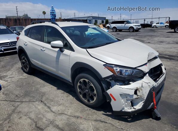 JF2GTAPC0M8226608 2021 SUBARU CROSSTREK White Front right