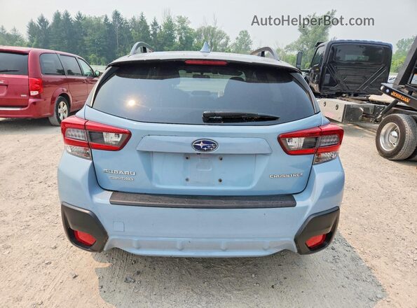 JF2GTAPC0M8375522 2021 SUBARU CROSSTREK Синий Вид сзади