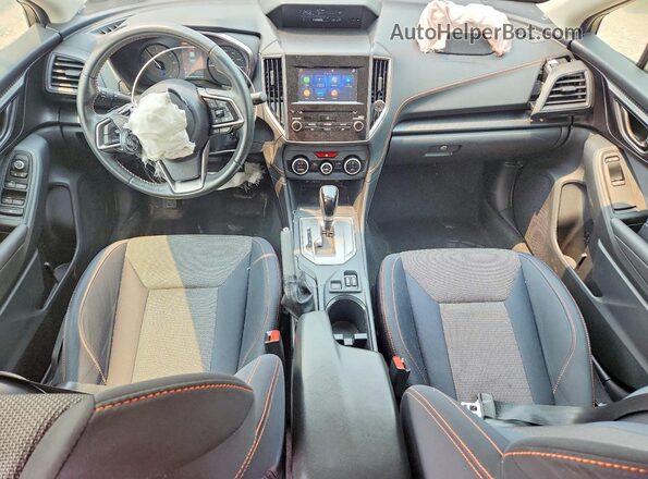 JF2GTAPC0M8375522 2021 SUBARU CROSSTREK Синий Вид панели приборов