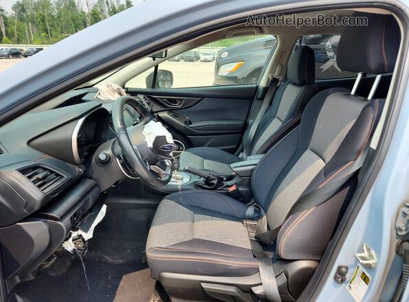 JF2GTAPC0M8375522 2021 SUBARU CROSSTREK Синий Вид салона спереди