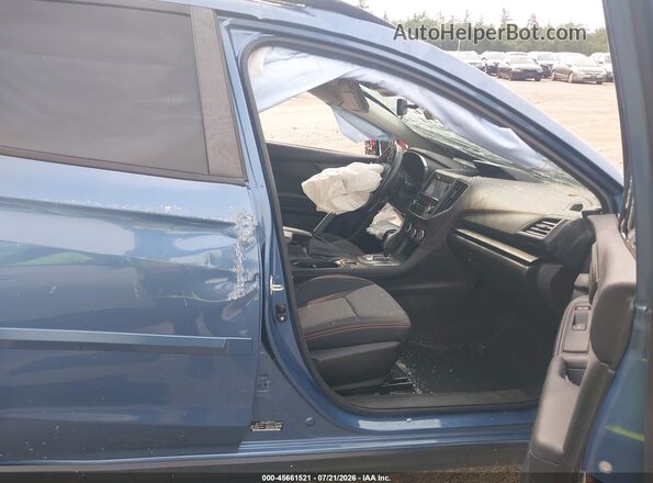 JF2GTAPC0MH320133 2021 SUBARU CROSSTREK Синий Вид салона спереди