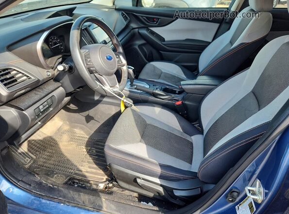JF2GTAPC0MH337675 2021 SUBARU CROSSTREK Blue Вид салону спереду